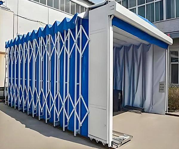 移動(dòng)伸縮噴漆房